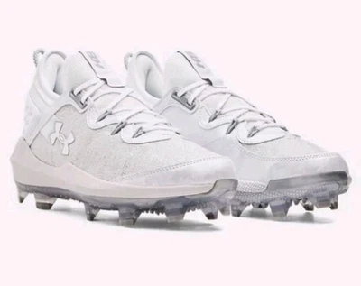 Under Armour Harper 8 Elite TPU Baseball Cleats 3026591-100 Mens Size 15 NEW  - Image 1 of 4