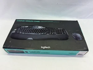 Logitech Comfort Wireless Combo Keyboard & Mouse 920-008973 Open Box - Bild 1 von 14