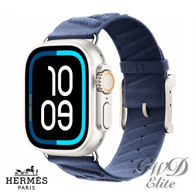HERMES 49MM Apple Watch ULTRA 2 HERMES with Hermes Blue Band - Image 1 of 4