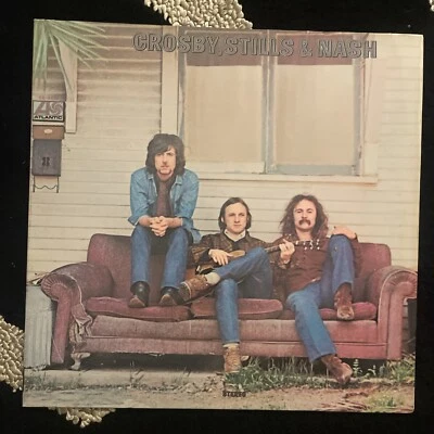 Self Titled S/t by Crosby Stills & Nash Lp Gatefold German Import 1977  Nm - Image 1 of 4