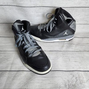 Zapatillas Nike Air Jordan Flight SC-3 Premium negras grises talla 11 641444-003 - Imagen 1 de 13
