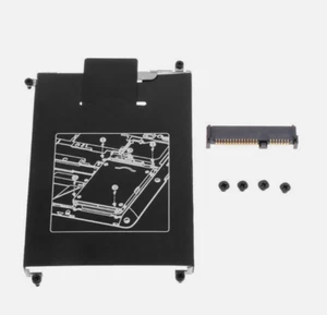 For HP 820 720 G1 820 G2 HDD Caddy Hard Drive Disk Interface Bracket SSD Cable - Afbeelding 1 van 2