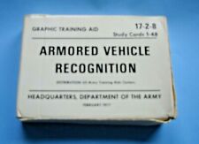 GTA 17-2-8 ARMORED VEHICLE RECOGNITION CARDS - BOX of 48 - GRAPHIC TRAINING AID