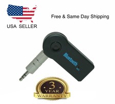 Wireless Bluetooth Receiver 3.5mm AUX Audio Stereo Music Home Car Adapter TO 