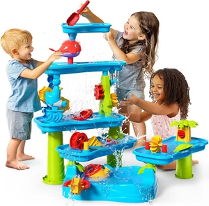 ™ Water Table for Toddlers 3-5 | Outdoor Toys Water Play Table, Magnetic Fishing - Picture 1 of 12