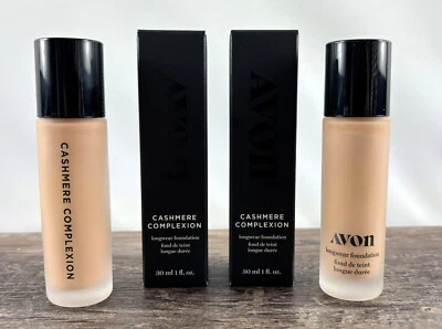 (2) Avon Cashmere Complexion Longwear Foundation - 30ml - 1 fl. oz. - Cappuccino - Image 1 of 4