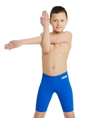 Arena Boys Team Swim Solid Swimming Jammers - Royal/White - Image 1 of 4