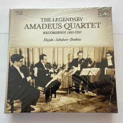 The Legendary Amadeus Quartet : Recordings 1951-1957 (7 x CD Box Set) NEW/SEALED - Image 1 of 2