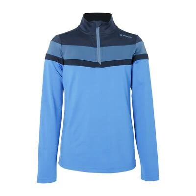 Brunotti Fleece Sweater Thornbill JR Boys Blue Breathable - Image 1 of 3