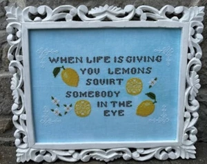 Lemons~Rebel Stitcher Designs - Picture 1 of 1