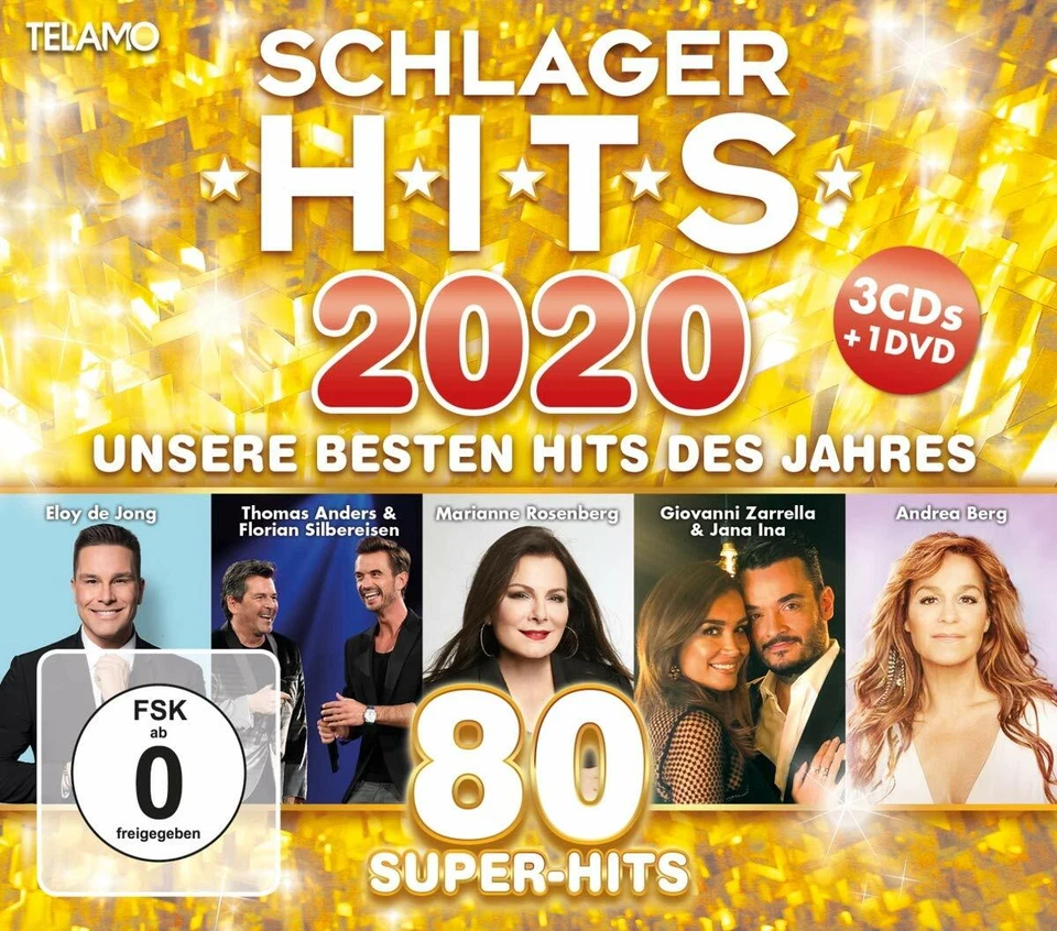 Various - Schlager Hits 2020 3CD+DVD NEU OVP VÖ 11.09.2020 - Bild 1 von 1