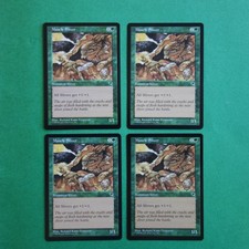 MtG 4x Muscle Sliver from Tempest, NM and have never been played