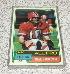 Juego de equipo Topps Atlanta Falcons 1981 (19 cartas) Steve Bartkowski - NMMT++ - Imagen 1 de 2