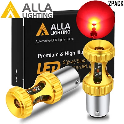 Bombillas intermitentes LED ROJAS TRASERAS para Freightliner FL106 1994-2003 Foto 1 de 4