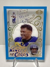 2021 Panini Illusions💎King of Cards💎Light Blue Russell Wilson 🔥253/299🔥