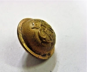 1870s post american civil war gar metal uniform high dome button 50167 - Picture 1 of 5