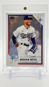 Mookie Betts 2022 Topps All Star Game Fan Fest Exclusive Redemption RARE - Picture 1 of 2