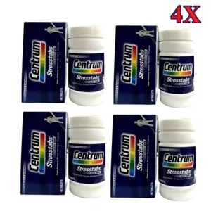 4X Stresstabs 600 + Zinc Vitamin + Minerals High Potency Stress Formula - Picture 1 of 11