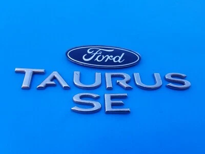00 01 02 03 JUEGO EMBLEMA PUERTA TRASERA FORD TAURUS SE LOGOTIPO INSIGNIA SÍMBOLO OEM (2003) Foto 1 de 4