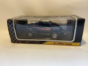 Road Signature 1:18 Scale 1941 Willys Coupe Black NEW/box Has Wear - Picture 1 of 8
