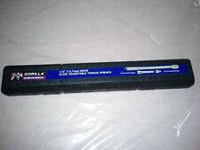 Gorilla Torque Wrench 1/2" (12.7mm) Drive Click Adjustable. Working. Beautiful