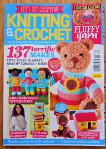 Let's Get Crafting Mag Iss:140 - KNITTING & CROCHET - toys socks granny sqs + mo - Picture 1 of 2