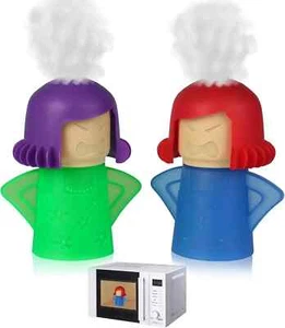 Angry Mama Microwave Oven Steam Cleaner, 2 Pack Microwave Cleaner for Kitchens - Picture 1 of 7