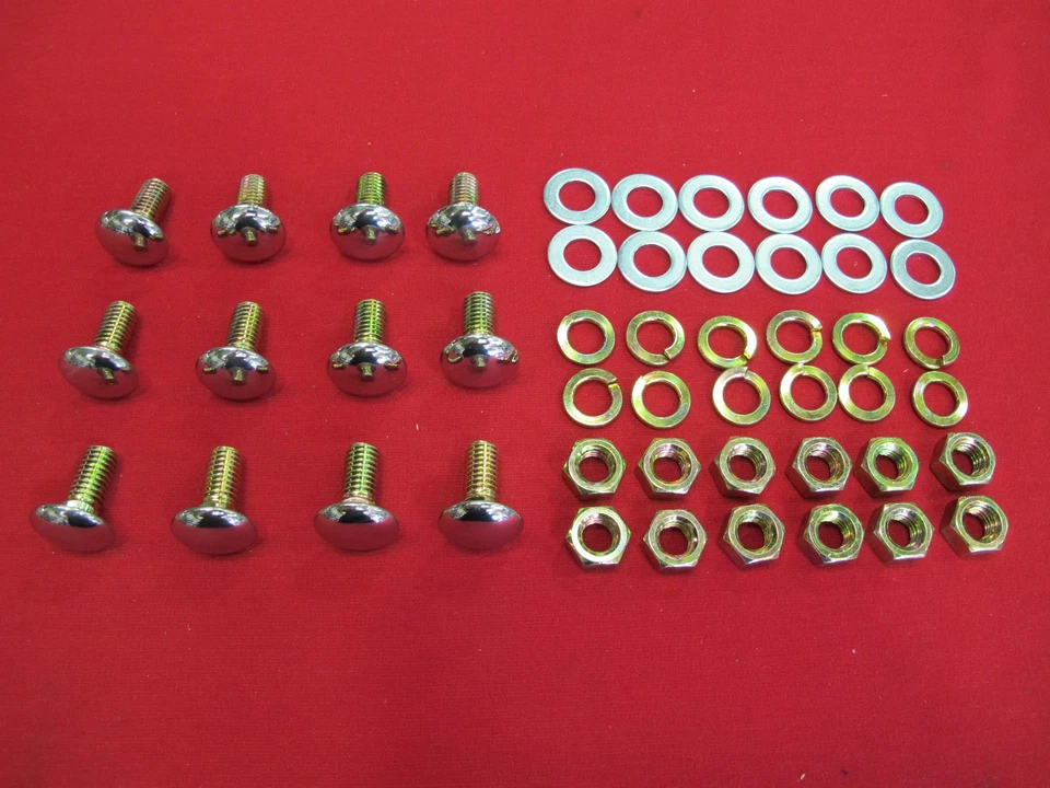 FORD FALCON FRONT AND REAR BUMPER BAR BOLT KIT NO OVERRIDERS SUIT XW XY ZC ZD - image 1 of 1
