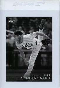 2018 Topps On Demand NOAH SYNDERGAARD #9 Black & White /1666 - Imagen 1 de 1