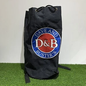 Dave And Busters Large Draw String Bag Memorabilia, Collectable Promo Vintage - Picture 1 of 4