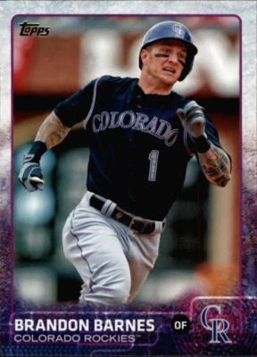 2015 Topps #492 Brandon Barnes - NM - Image 1 of 2