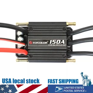 Neu 150A Brushless Regler 2-6S wasserdicht für RC Elektro Benzin Jet Boote PNeAoo - Bild 1 von 18