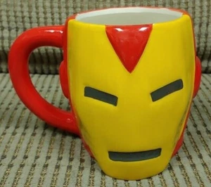 Marvel Comics Avengers Iron Man - Molded Head 19oz Ceramic Mug - Picture 1 of 4