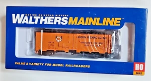 HO Scale Walthers Mainline Raskin URTX 910-3509 40' Steel Meat Reefer - Picture 1 of 5