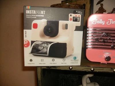 New Instaprint Black & White Instant Print Digital Camera Instant Excellent Gift - Image 1 of 3