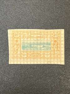 Somali Coast 1900 #15 Mint H CV $53 LE736 - Picture 1 of 2
