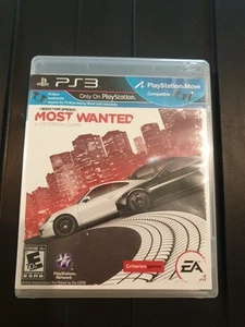 Need For Speed Most Wanted (Sony PlayStation 3, 2012) Complete W Manual - VGC - Picture 1 of 2