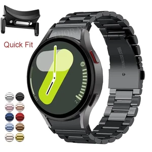 DE Für Samsung Galaxy Watch 4 5 6 7 FE 40/44mm Classic 42-47mm Edelstahl Armband - Bild 1 von 75