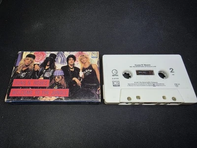 GUNS N’ ROSES Welcome to the Jungle 1988 U.S. CASSETTE  Tested  Foto 1 de 3