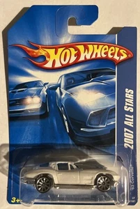 Hot Wheels 2007 All Stars White ‘63 Corvette #150 MIB Unopened, Carded LOOK!! - Picture 1 of 2