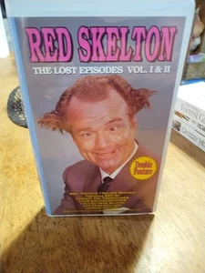 Red Skelton The Lost Episodes VHS 1992 Vol. 1 & 2 Double Feat. Goodtimes Video - Picture 1 of 4
