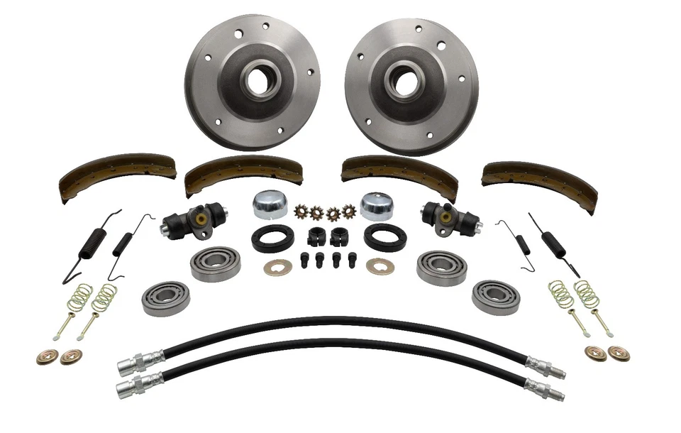 EMPI Front Drum Brake Kit for Volkswagen Type 1 Beetle and Ghia 1958-64 - Image 1 of 1