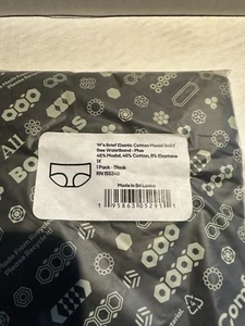 Bombas Damen schwarz nahtlos Hipster Unterwäsche Größe 1X N271 - Bild 1 von 6