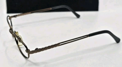 TIMEX Expedition EYE0402 Eyeglasses Brown Round Full Wire Rim FRAMES ONLY  - Image 1 of 4