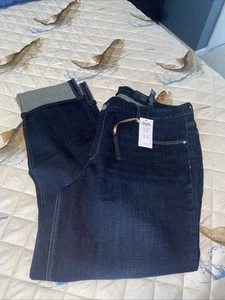Jeans Chico's So Slimming gamba slim alla caviglia lunghezza 27" indaco lunghi nuovi con etichette taglia 3,5 - Foto 1 di 13