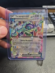 Terapagos ex 128/142 Sv07: Stellar Crown Double Rare Holo Pokemon TCG NM - Bild 1 von 2