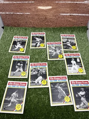 Juego de cartas 2025 Topps Heritage All Time All Stars Mantle, Mays, Clemente (10) Foto 1 de 4