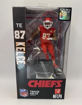 Travis Kelce Imports Dragon NFL Series 2 All-Red Chase Figure Chiefs - Image 1 of 4