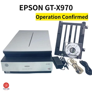 EPSON GT-X970 Flatbed Scanner 6400dpi USB 2.0 High-Resolution With Film holder - Afbeelding 1 van 16