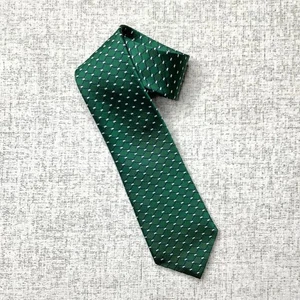 Corbata Brooks Brothers estampado verde 100 % seda pura - Imagen 1 de 5